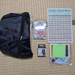 ウクレレセット　ウクレレ　楽器　チューナー　ピック　ソフトケース