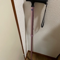 介護士監修の 杖　折りたたみ　美品の画像