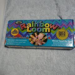 Rainbow　Loom  虹色輪ゴムブレスレット　