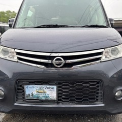 スライド付き激安出品！日産 ルークスハイウェイスター★総額12.8万円★車検2年含む♪スマキー ナビ TV ETC 左パワスラ 純正アルミ 修復歴なし！タイミングチェーン式の画像