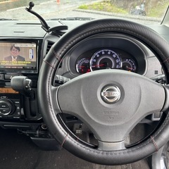 スライド付き激安出品！日産 ルークスハイウェイスター★総額12.8万円★車検2年含む♪スマキー ナビ TV ETC 左パワスラ 純正アルミ 修復歴なし！タイミングチェーン式の画像