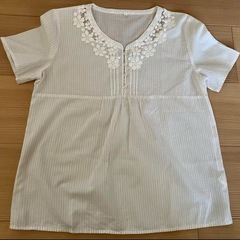 
無印良品　半袖ブラウス