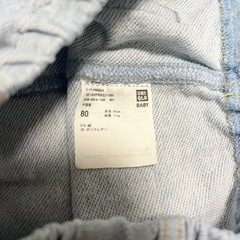 UNIQLO ユニクロ レギンスパンツ ベビー ズボン ボトムス キッズ 80cmの画像