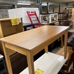 【即売御免！】　無印良品　デスク　オーク材