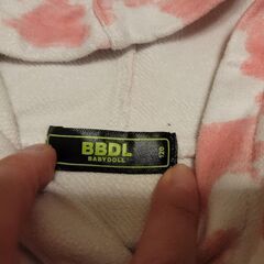 BABYDOLL BBDL PLAY パーカー 120 ベビードール トレーナーの画像