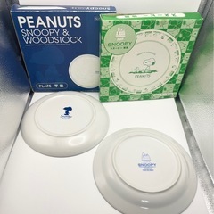 スヌーピー　皿　セットの画像