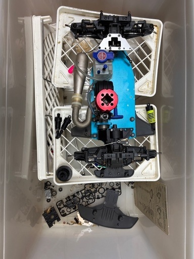 タミヤ 1/8 TGX シャーシ、部品、パーツ、部品とり タミヤ 1/8 TGX シャーシ、部品、パーツ、部品とり