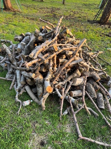 りんご薪　軽トラ1台分