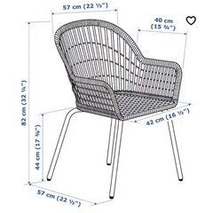 ニルソーヴェ ikea 椅子の画像