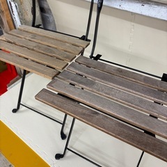 イケア　IKEA TÄRNÖ テルノー 折りたたみチェア 2脚セット イケア の画像