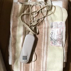 洗える掛け敷き電気毛布5種の画像