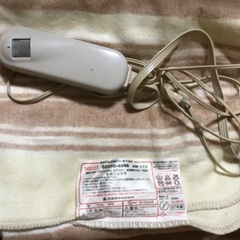 洗える掛け敷き電気毛布5種の画像