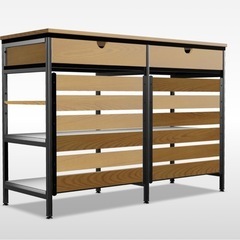 【受渡済】LOWYA キッチンカウンターの画像