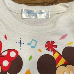 東京ディズニーリゾート ミッキー ミニー Tシャツ 90cmの画像