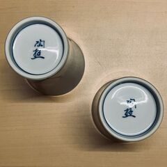 清水焼 湯のみ（ペア）の画像