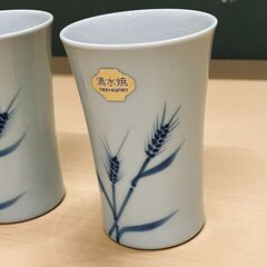 清水焼 湯のみ（ペア）の画像