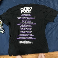 三代目J Soul BrothersコンサートTシャツの画像