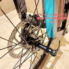 20万円新品Birdy型　折りたたみフォールディングバイク自転車の画像