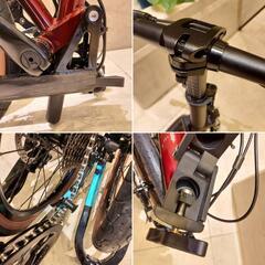 20万円新品Birdy型　折りたたみフォールディングバイク自転車の画像