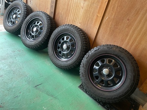 本物USA製デイトナホイール&タイヤセット