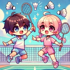 ゆるばど〜🏸