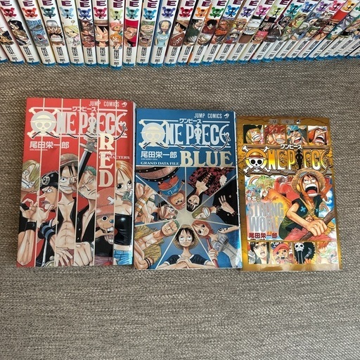 ONE PIECE全巻 ワンピース全巻1〜91巻 + 0巻 RED BLUE 尾田