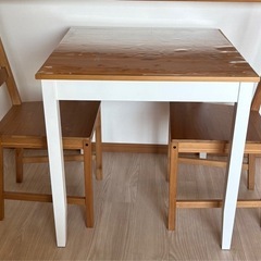 IKEA ダイニングテーブル&チェアセット