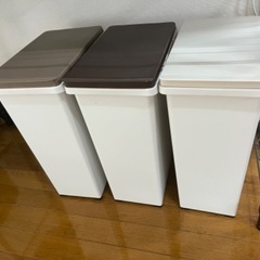 ゴミ箱　3連