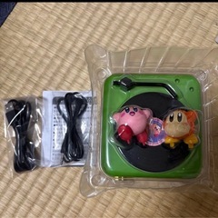 新品未使用 カービィ レコード風スピーカーの画像