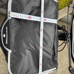 ブリヂストン純正フロントカゴカバー黒1週間使用美品