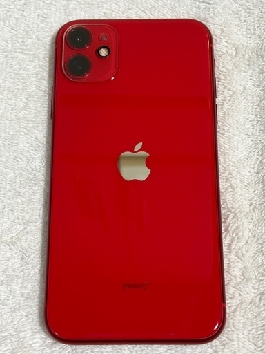 iPhone11 レッド 128GB SIMロックなし 液晶漏れ