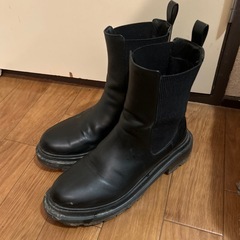 gu ショートブーツ 黒 靴 (ちきこ) 西京極の靴《ブーツ》の中古
