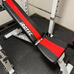 【最終値下げ！！破格！】ホームジムセット アイロテック パワーラック V-MAXの画像