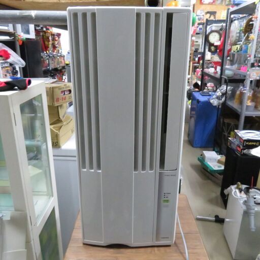 コロナ 窓用エアコン CW1620 2020年製 リモコン 窓枠付き 動作確認済み │江別市のリサイクルショップドロップ