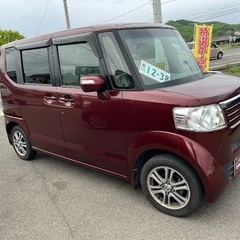 車検2年付き N-BOX GL バックカメラ TVナビ付 プッシ...
