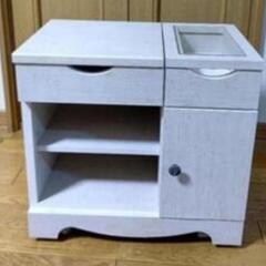 値下げ不可 化粧台 ドレッサー 収納棚の画像
