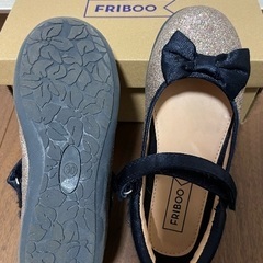 子供用　キラキラ　バレエシューズ　サイズ18.5cmの画像
