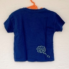 SHOO LA RUE 90サイズ 星柄 半袖 Tシャツ ネイビー シューラルーの画像