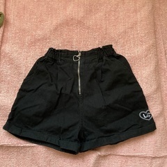 黒 160 ショートパンツ