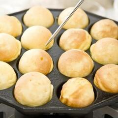 池永鉄工 たこ焼きプレート 14穴 鋳鉄製の画像