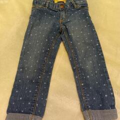 Old Navy 星柄デニムストレートパンツ　90-100