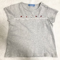 ファミリア110 Tシャツファミちゃん刺繍 (K) 住吉のキッズ用品