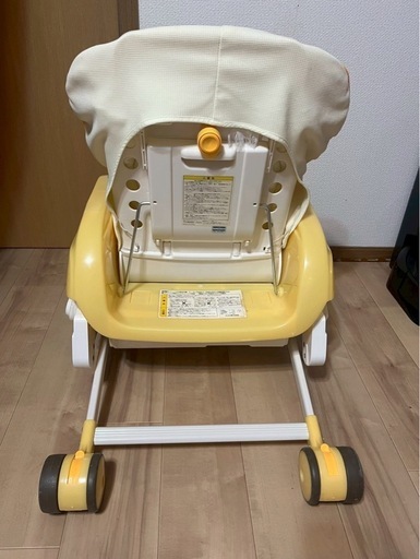 美品✨プロによる洗浄済Combiコンビ電動 アンレーブ ハイ＆ローチェア メロディーオートスウィング