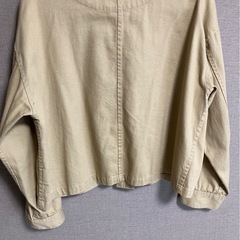 ナノユニバース　ノーカラージャケットの画像