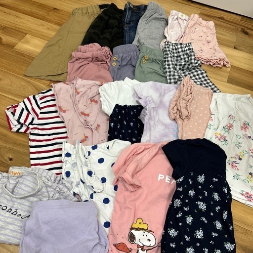 USED】夏 👧🏻‎ 100 ① (ai 🌸一部処分予定) 楠橋のキッズ用品