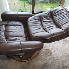 ■ ニトリパーソナルチェア ラルフ3　皮革◆の画像