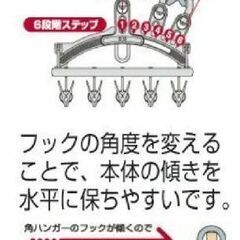 [4月末迄] アイセン 室内干し対応 洗濯物ハンガーピンチ(幅60cm 奥行33cm) 2個の画像