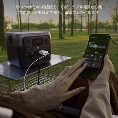 EcoFlow ポータブル電源 大容量 RIVER 2 Pro 768Wh 急速充電 リン酸鉄リチウムイオン電源 液晶大画面 AC定格800W/ サージ1600W スマホ タブレット充電用 ぽーたぶる電源 キャンプ 車中泊 アウトドア 防災グッズ 停電対策 節電 (エコフロー リバー2 プロ)の画像