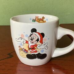 ミッキーマウスの子ども用ショルダーバッグ　　マグカップ　貯金箱セットでの画像