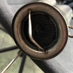 インナーバッフル  バイク  消音 車検対策 触媒型 60.5mmの画像